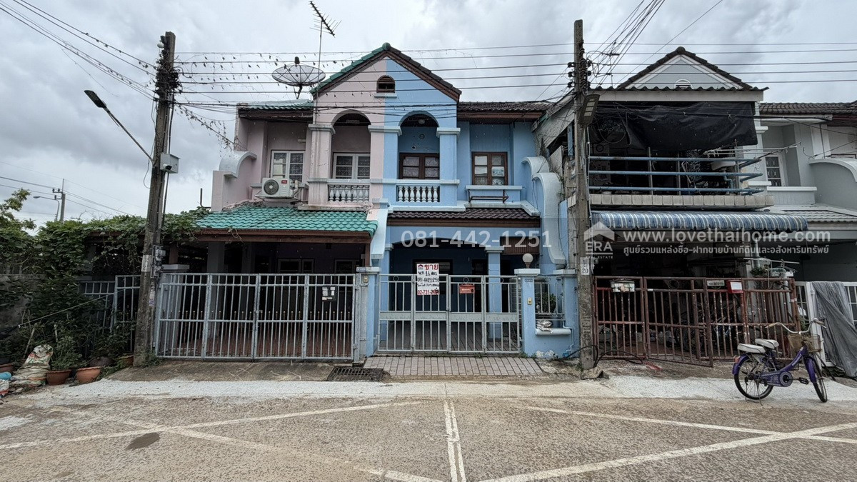 ขายทาวน์เฮ้าส์ 2 ชั้น ซอยแจ้งวัฒนะ-ปากเกร็ด15 หมู่บ้านสายลม พื้นที่ 16.2 ตรว. ขายถูกที่สุดในหมู่บ้านขายเพียงแค่ 1.95 ล้านบาทเท่านั้น ใครอยากได้บ้านในหมู่บ้านนี้ไม่ต้องไปหาที่ไหนอีกแล้วตรงมาหลังนี้ได้เลย รับรองของถูกชัวร์! – รูปที่ 3