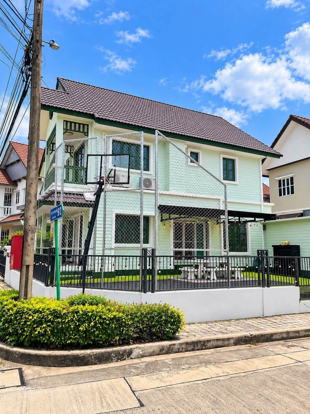 🏡เช่าบ้านเดี่ยว หมู่บ้านวรารมย์ เลควิว บางพลีใหญ่  📍 หน้าหมู่บ้านมี 7-Eleven 🛍️ Lotus’s และร้านค้าหลากหลาย – รูปที่ 2