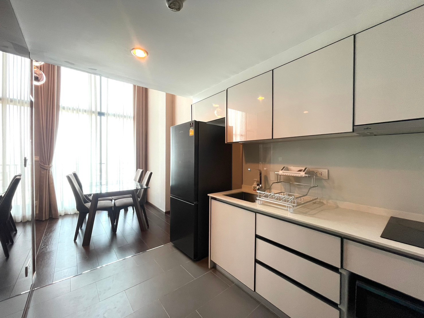 ให้เช่า ซี เอกมัย คอนโด 1 bed Loft  แต่งครบ พร้อมอยู่ ชั้น 40 ไม่บล็อกวิว – รูปที่ 4