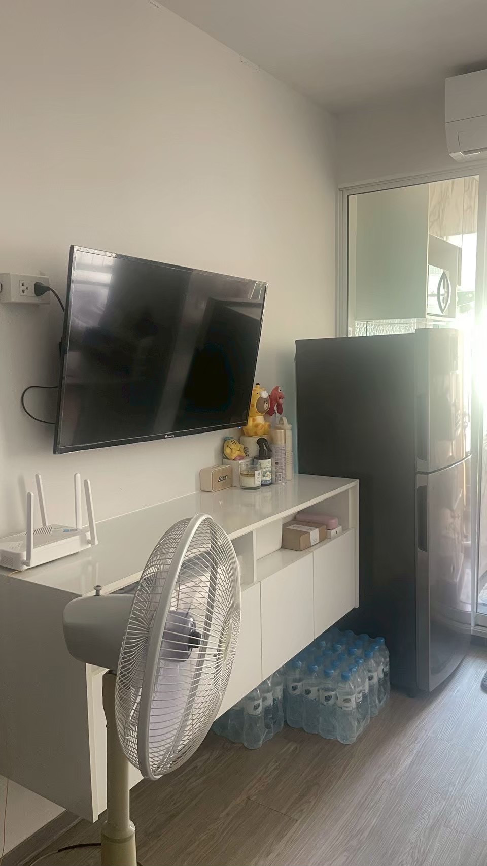 Condo for sale Regent Home Sukhumvit 97/1, very beautiful room, size 28 sq m., Building E, 8th floor, selling price 1.35 million baht.