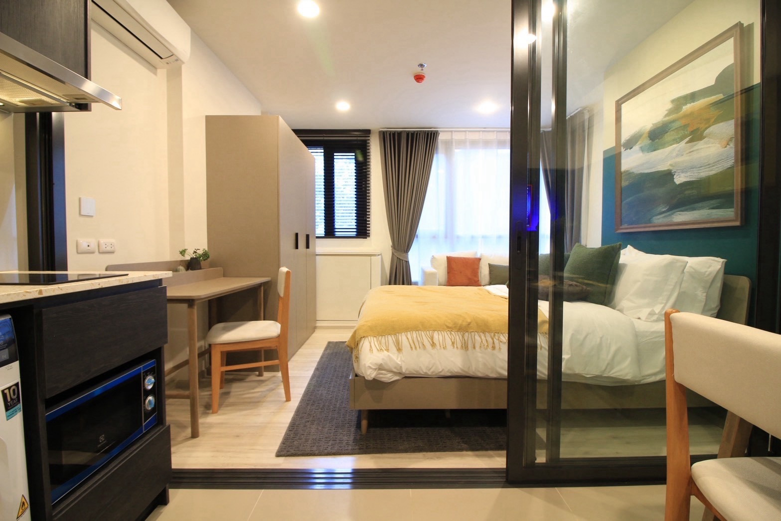 ให้เช่าคอนโดห้วยขวาง 1 ห้องนอน 29 ตร.ม. พร้อมอยู่ 15,000 บาท – รูปที่ 2