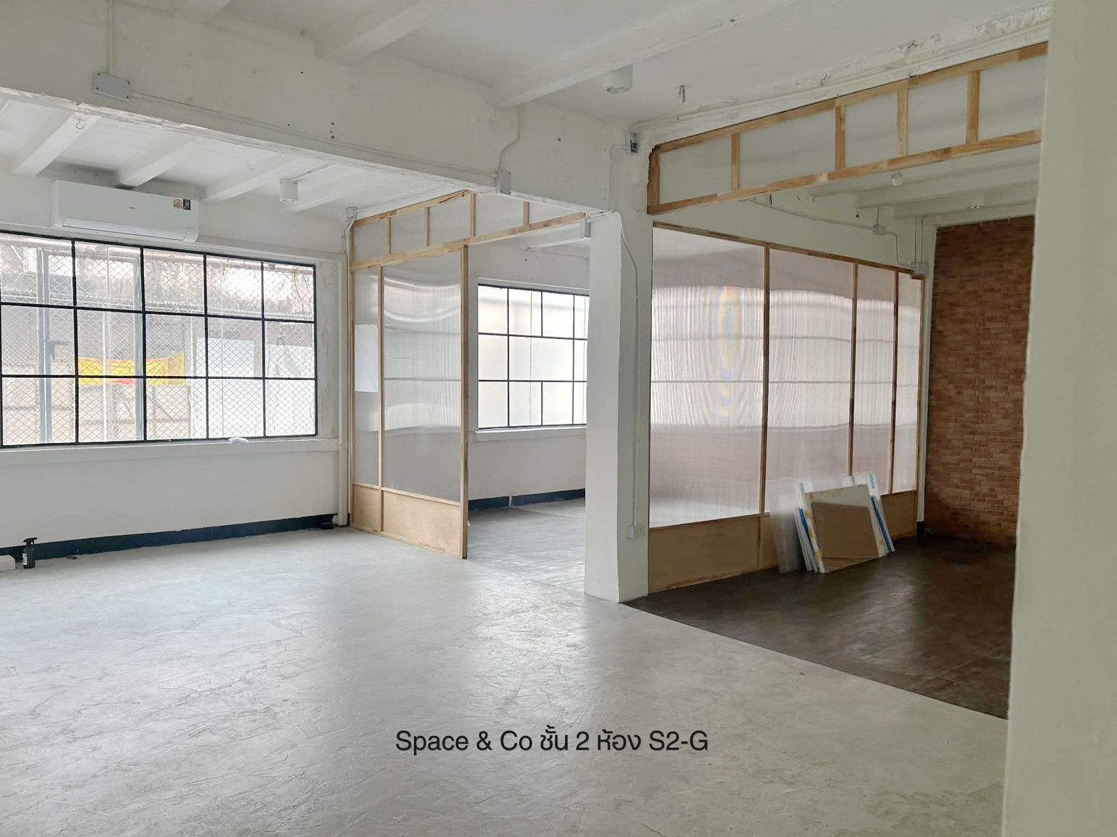 SPACE & CO (สามย่าน) ห้องว่างให้เช่า