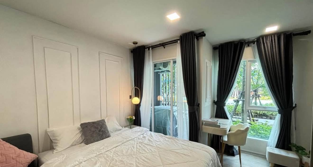 🔥Rent Now🔥 Kave Town Island, near Bangkok University Rangsit. Fully furnished and ready to move in.