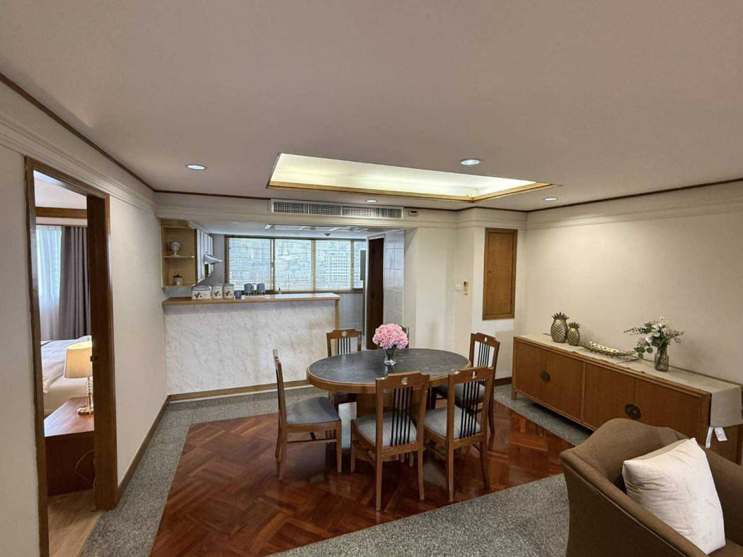ให้เช่า คอนโด United Towers Thong lor (ยูไนเต็ด ทาวเวอร์ ทองหล่อ) 114 ตรม 2 ห้องนอน 1 ห้องน้ำ ชั้น 16 วิวเมือง พร้อมเฟอร์และเครื่องใช้ไฟฟ้า – รูปที่ 4
