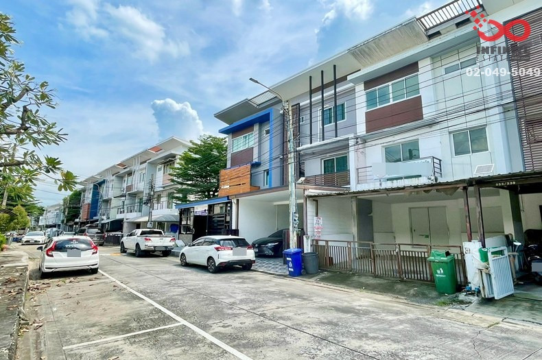 For sale and rent, 3-story townhouse, Nirvana Park, Sukhumvit 77, On Nut, Prawet, 21 sq m. – รูปที่ 2