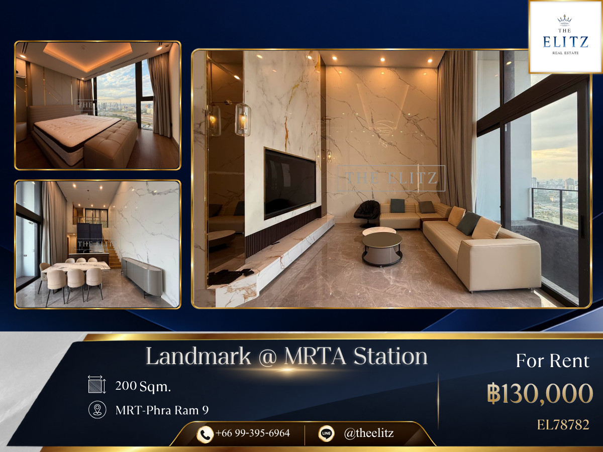 ✨ Massive Ultra-Luxury High-Rise Penthouse  Residence directly connected to MRTA station | Supreme Privacy - Elite World Class Urban Living ✨