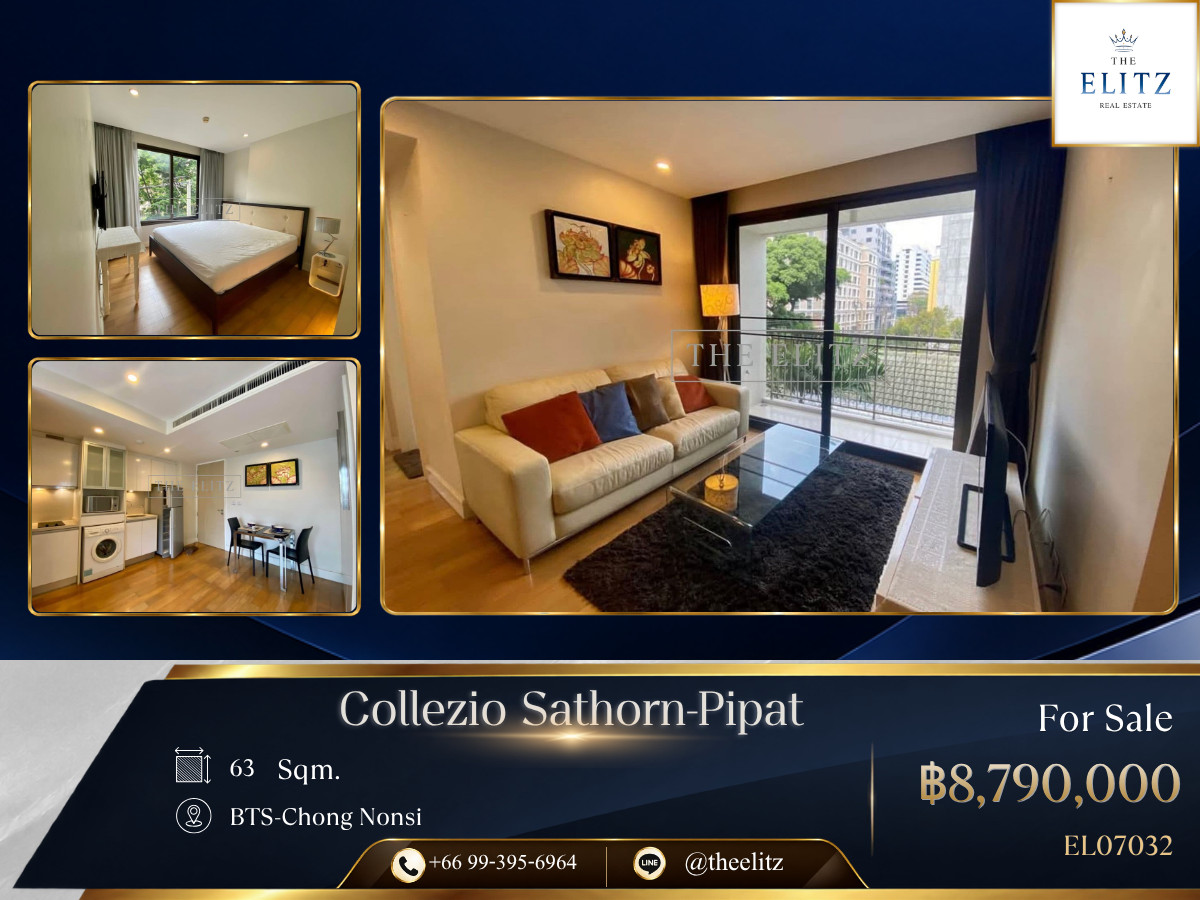 ✨ Prestigious Sathorn-Pipat Residence | State-of-the-art facilities - Serene Ambiance & Unmatched Central Location - Ultimate Comfort & Luxury Combined ✨