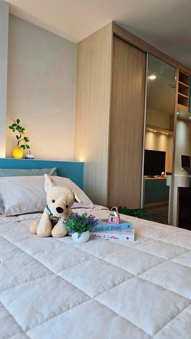 🌟For rent Regent Home Bangna-1 ห้องนอน  1 ห้องน้ำ    ขนาด 28ตร.ม. ชั้น16 วิวนอกเฟอร์นิเจอร์ครบ