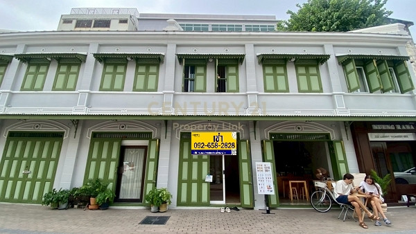 โอกาสทอง! เช่าตึกสไตล์คลาสสิกใจกลางเยาวราช 107 ตร.ม. พร้อมเข้าอยู่ ดึงดูดทั้งนักท่องเที่ยวและคนพื้นที่ No.62-CB-68020