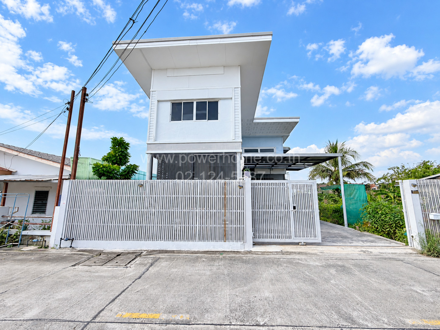 2-story detached house, Soi Sai Wai Pracharat 21, good location, near AC Market, Lam Luk Ka, Khlong 4.