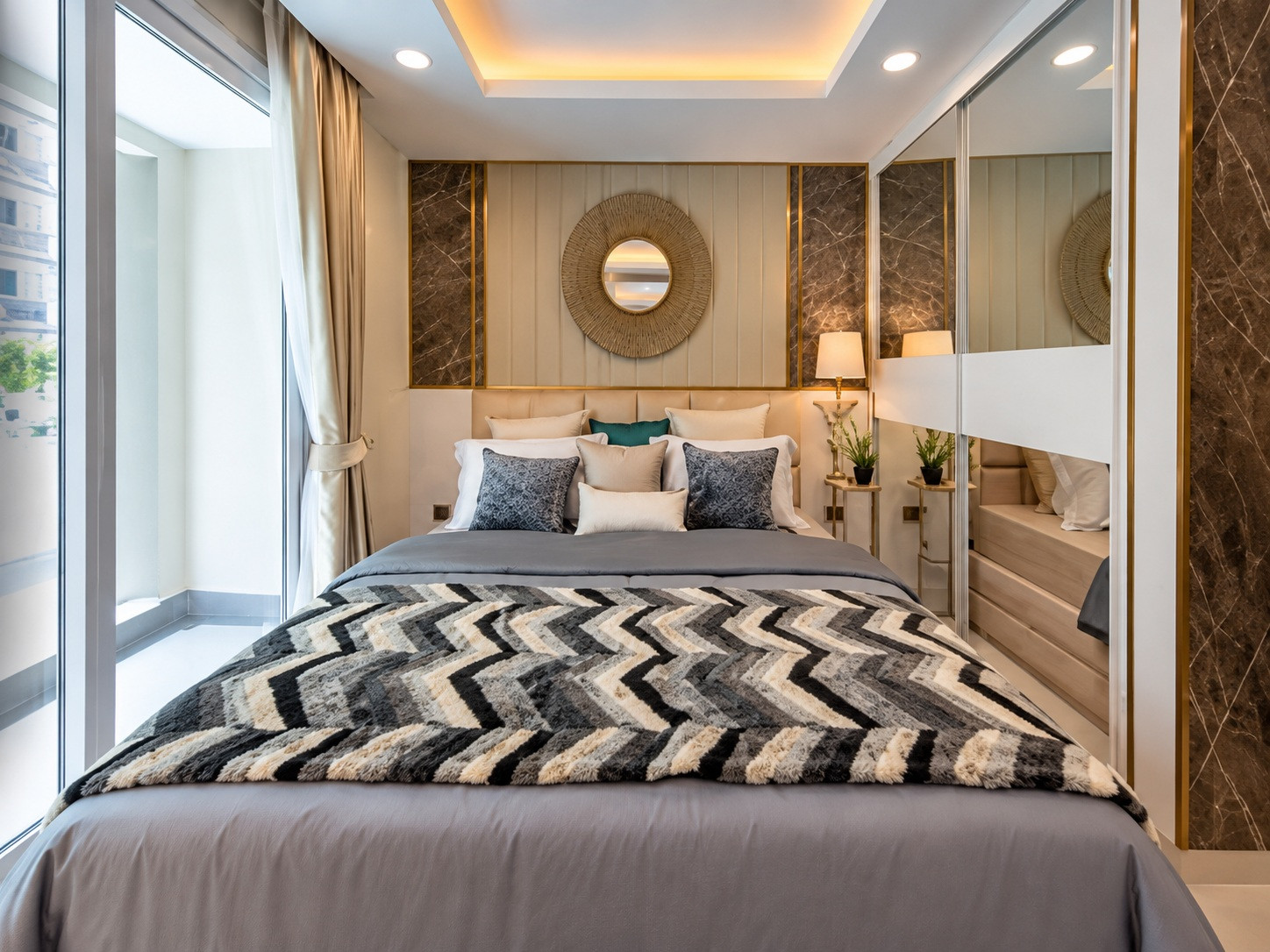 ขายคอนโดสตูดิโอ Dusit Grand Park 2 จอมเทียน ขนาด 25.12 ตร.ม. วิวสวน – รูปที่ 2