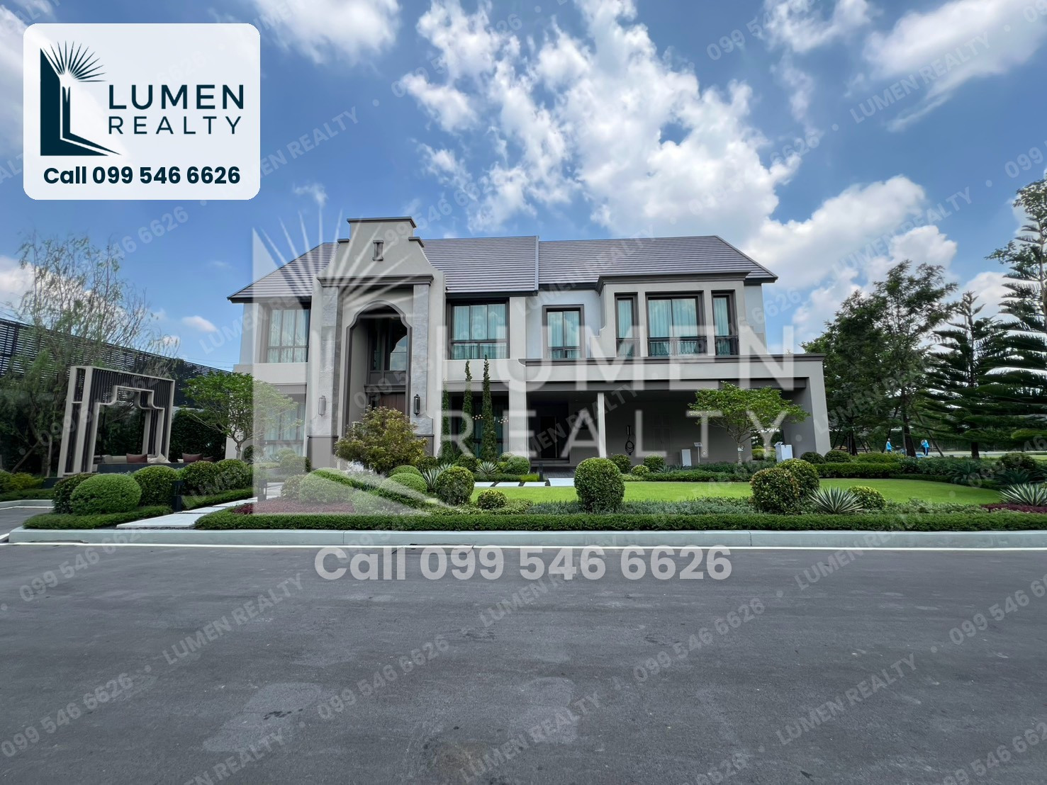 🏛️ Cape Heritage Show House — 575 sqm, 4 Bedrooms, 4 Parking Spaces on 162.2 Sq.Wah, Ready to Transfer — GRAND Bangkok Boulevard Ratchaphruek-Phrannok, ฿63M