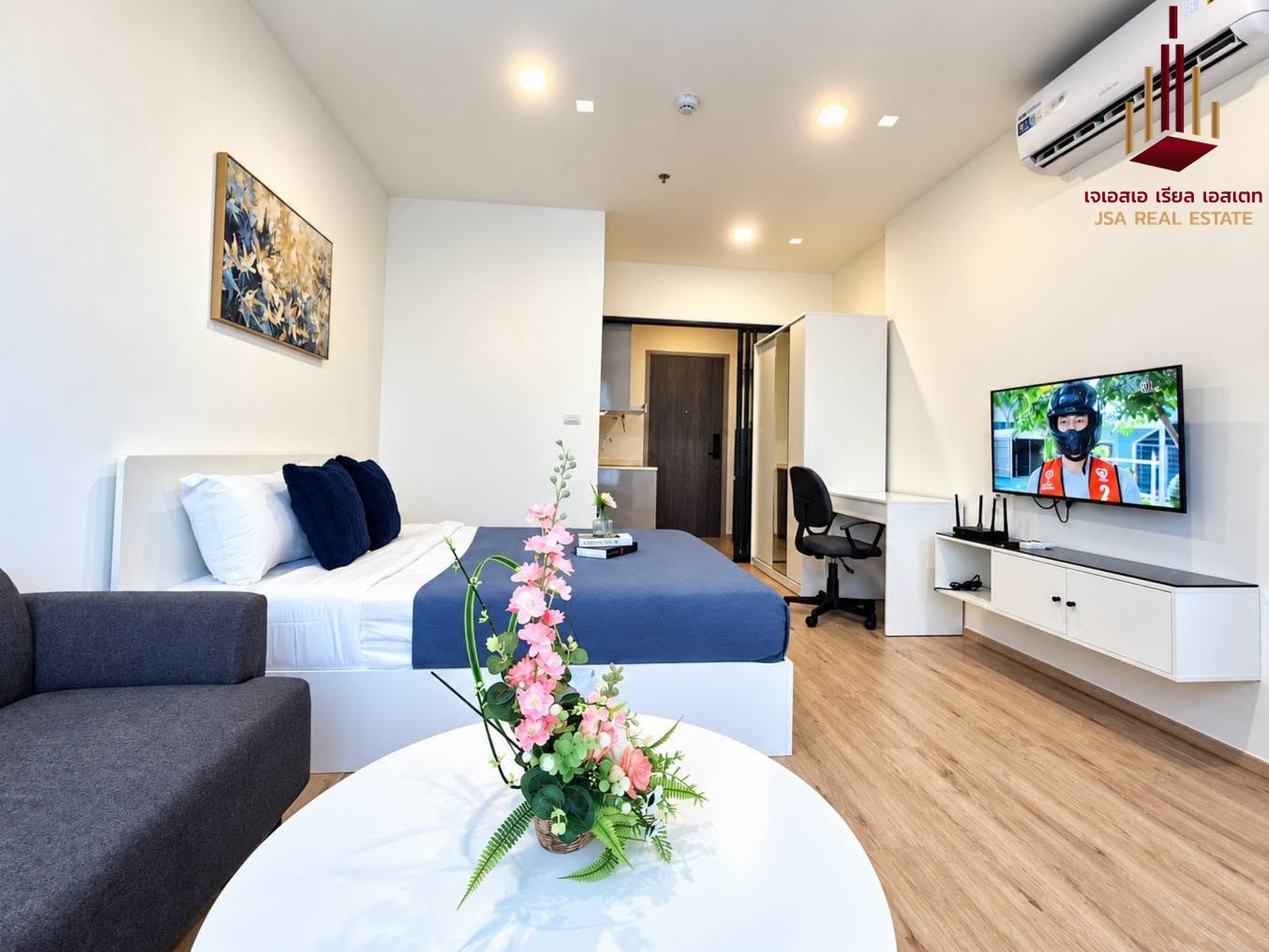 ✨ For Rent: The Rich Rama 9 - Srinakarin Condo ✨ 💰 Only 16,000 THB/month