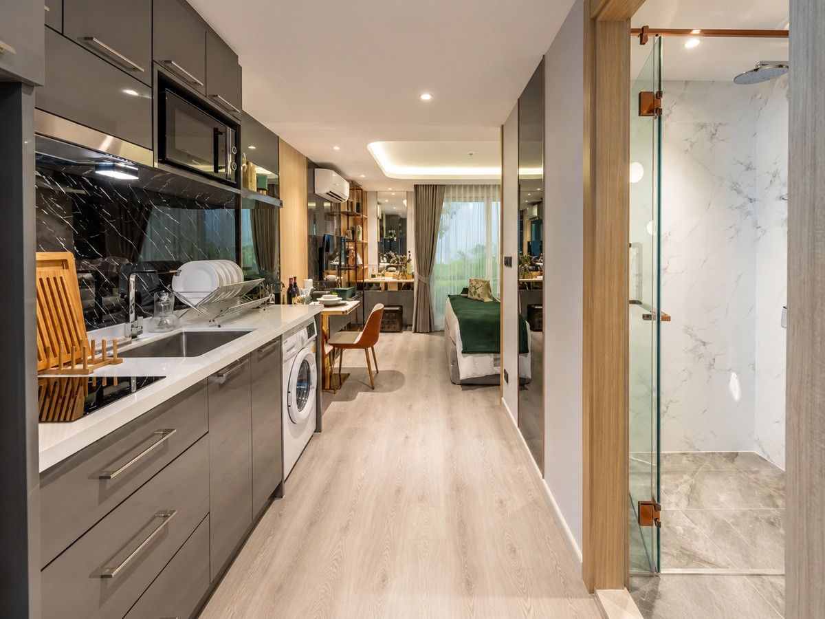 Pristine Park 3 FQ Studio 25.00 sqm — Jomtien Pristine Park 3 FQ Studio 25.00 sqm — Jomtien