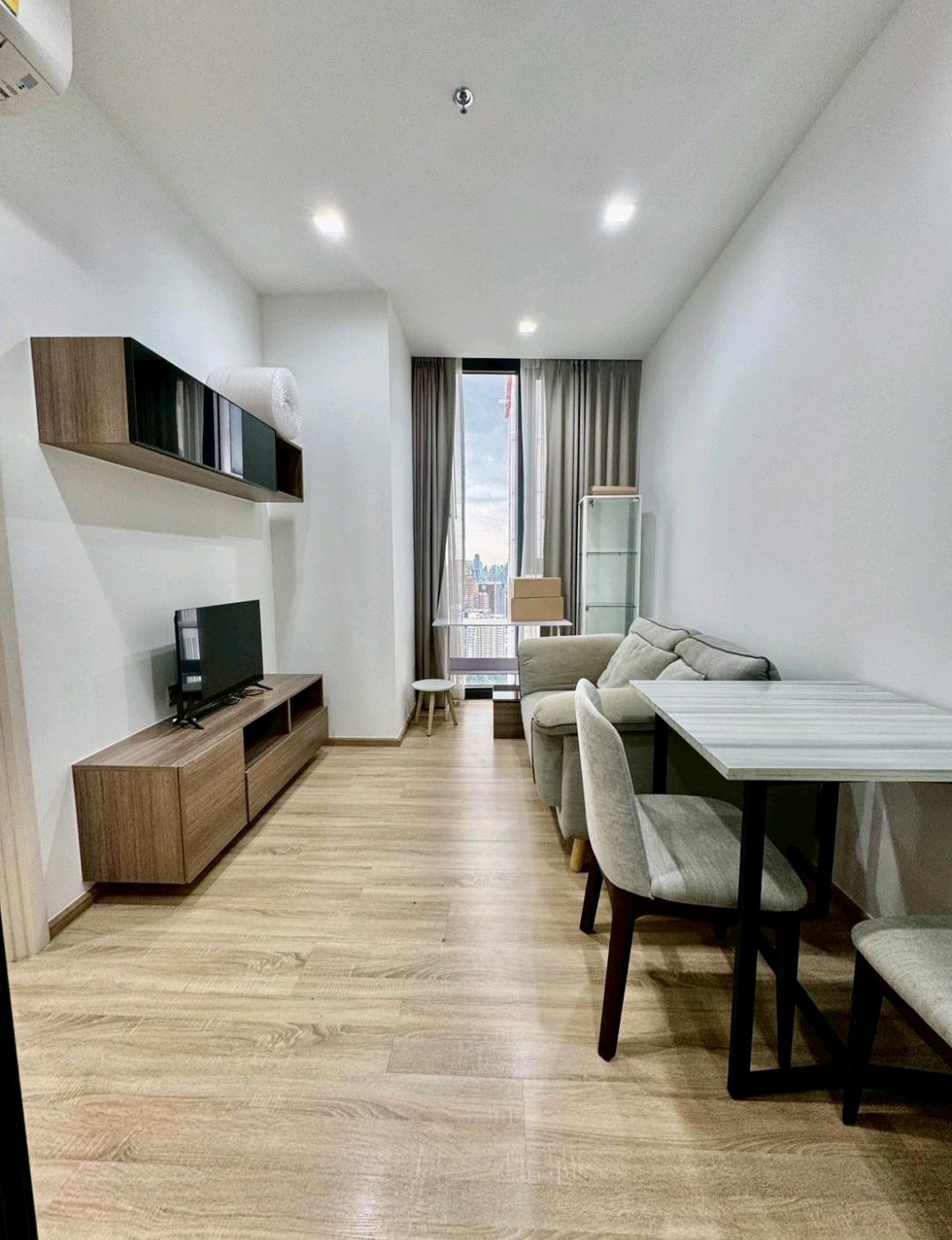 ✨🍑 Beautiful room, high floor, good view, in a potential location near BTS Saphan Khwai. – รูปที่ 4