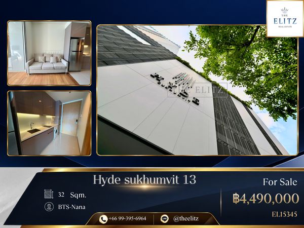 ✨ Sophisticated High-Rise Luxury Living in Sukhumvit 13 | Cutting-Edge Architecture & Walking distance to BTS-Nana  ✨