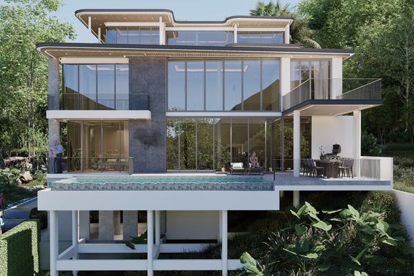 ✨ Luxurious 3-story pool villa for sale, panoramic view, Naka Villas Kamala, magnificently beautiful, very private atmosphere 🌿