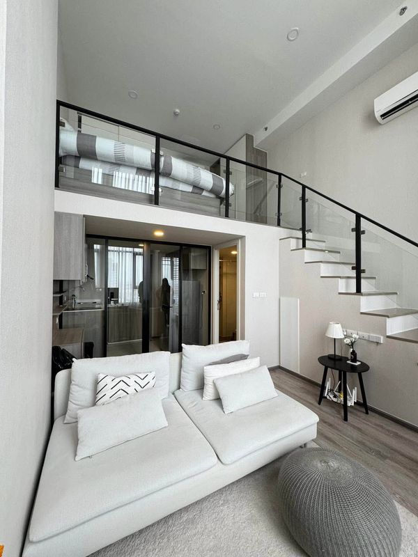 Knightbridge Kaset Society คอนโด ห้องDuplex ห้องสวย ว่างพร้อมให้เช่า