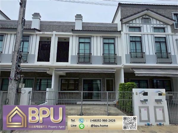 🏡 ให้เช่าทาวน์โฮม Indy 5 บางนา กม.7 | เฟอร์นิเจอร์ครบ | 3 ห้องนอน 3 ห้องน้ำ | พร้อมเข้าอยู่ทันที | 37,000 บาท/เดือน 