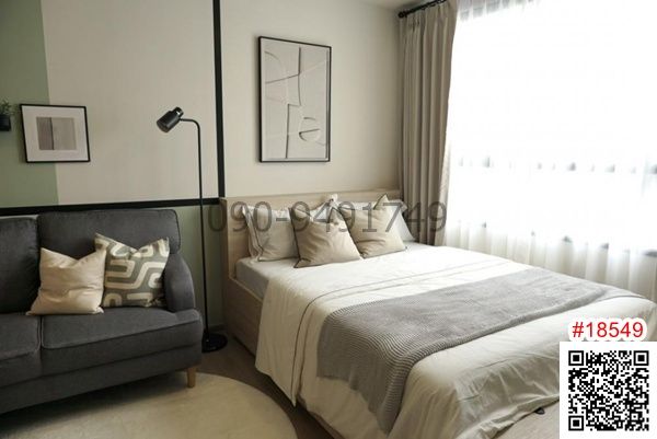 Condo for rent, The MUVE Ram 22, 7th floor, near MRT Ramkhamhaeng 12.