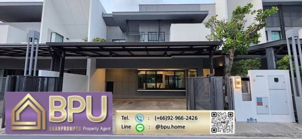 🏡✨ Luxury Townhome for Rent | VIVE Bangna Km.7 | 3 Bedrooms | 4 Bathrooms | 3 Parking Spaces | Fully Furnished!