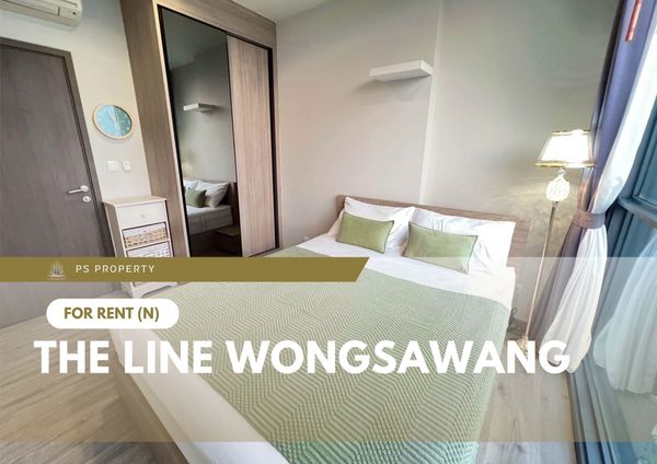 For Rent ✨ THE LINE Wongsawang ✨ Fully furnished and equipped with appliances; near MRT Wongsawang.