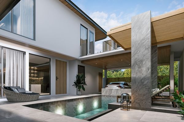 ✨ Luxury pool villa for sale, Naka Villas Kamala project, modern design, spacious, meets every relaxation need, only 21.9M! 🌿