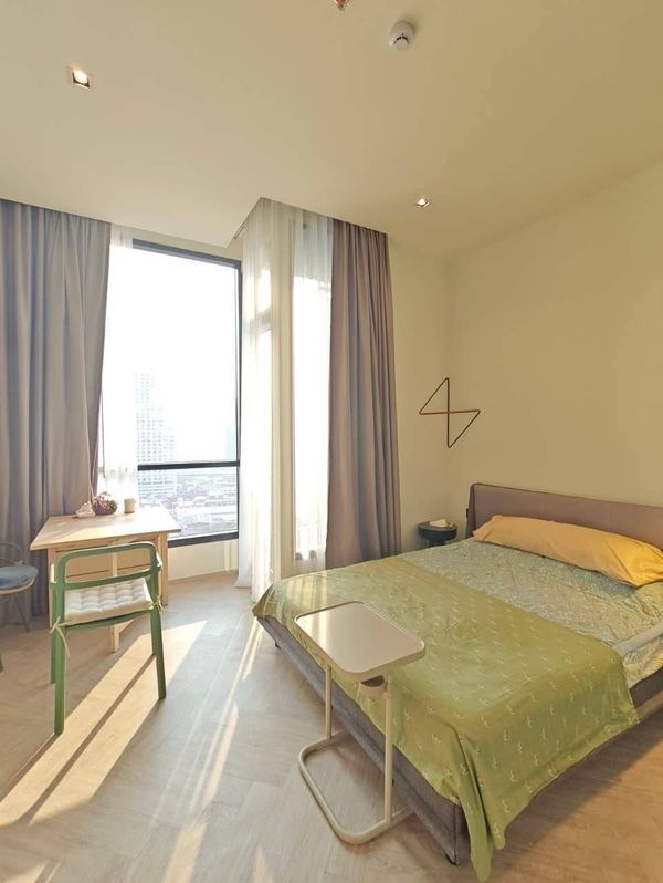 P-42895 Stunning City View! Chapter Charoennakorn 1 Bed 15,000 THB Near Iconsiam Line Id @easythaihome 085-592-2897 