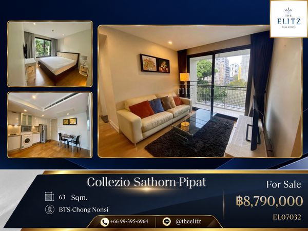 ✨ Prestigious Sathorn-Pipat Residence | State-of-the-art facilities - Serene Ambiance & Unmatched Central Location - Ultimate Comfort & Luxury Combined ✨