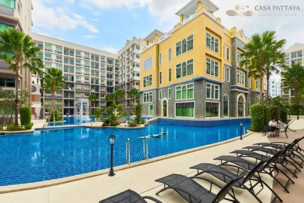 ขายด่วน! ห้องนอน 1 ห้องวิวสระว่ายน้ำที่ Arcadia Beach Continental
