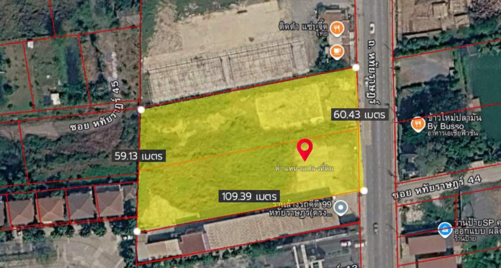 Land located next to Hathairat main road. / 380 Square Wa (FOR SALE) TPM464