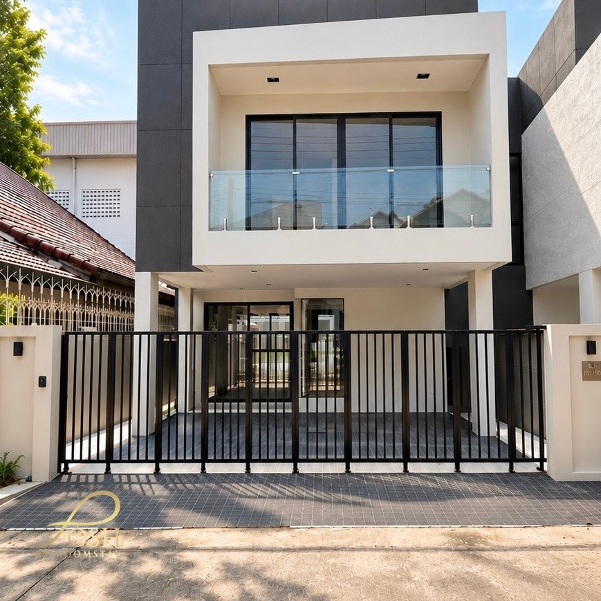 บ้านแฝด 2ชั้นสร้างใหม่ 3Bed 3Bath (เพียง2หลัง) ใจกลางเมืองภูเก็ตที่หาได้ยาก ทำเลนาคา–อนุภาษมโนรมย์ ใกล้เซ็นทรัล – รูปที่ 2