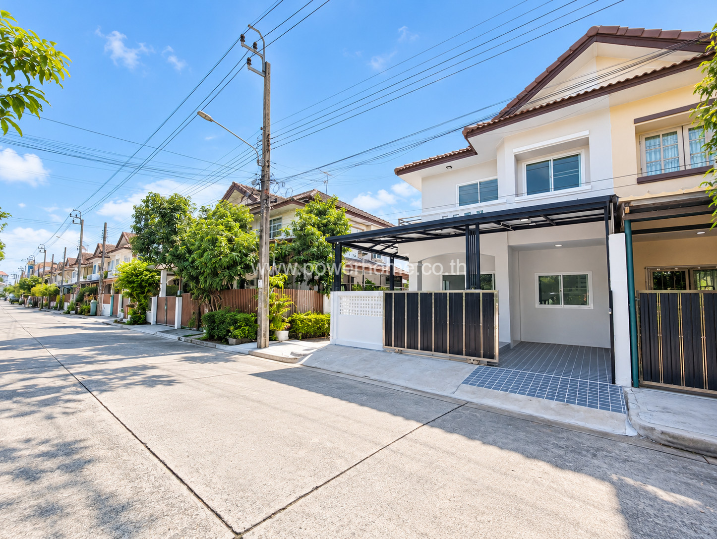 2-story townhouse, Arunwan Village 1, newly renovated, ready to move in, excellent location (corner house) – รูปที่ 3