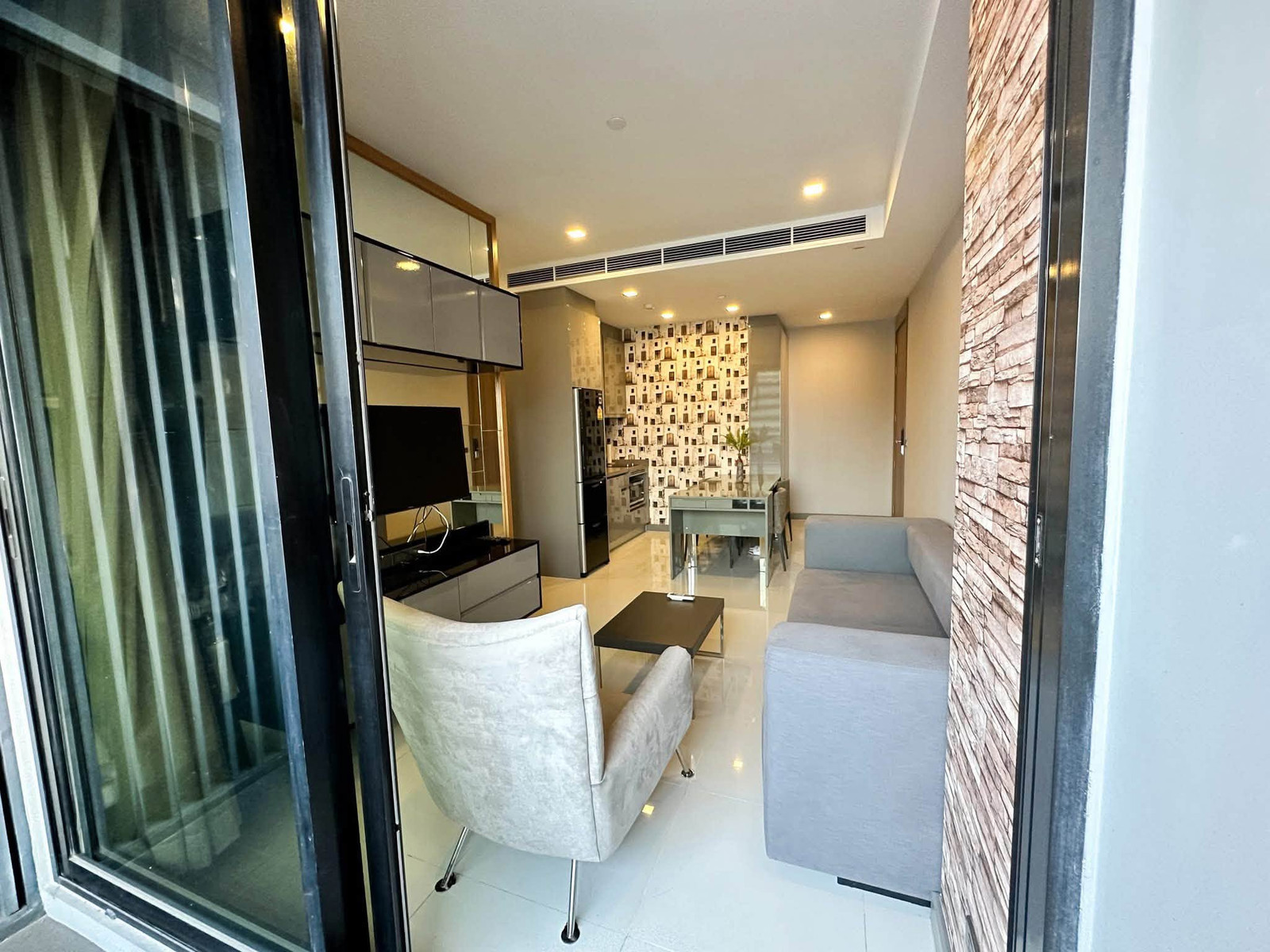 M Silom for rent 61.16 sqm 2 beds 2 baths 55,000 per month  – รูปที่ 2