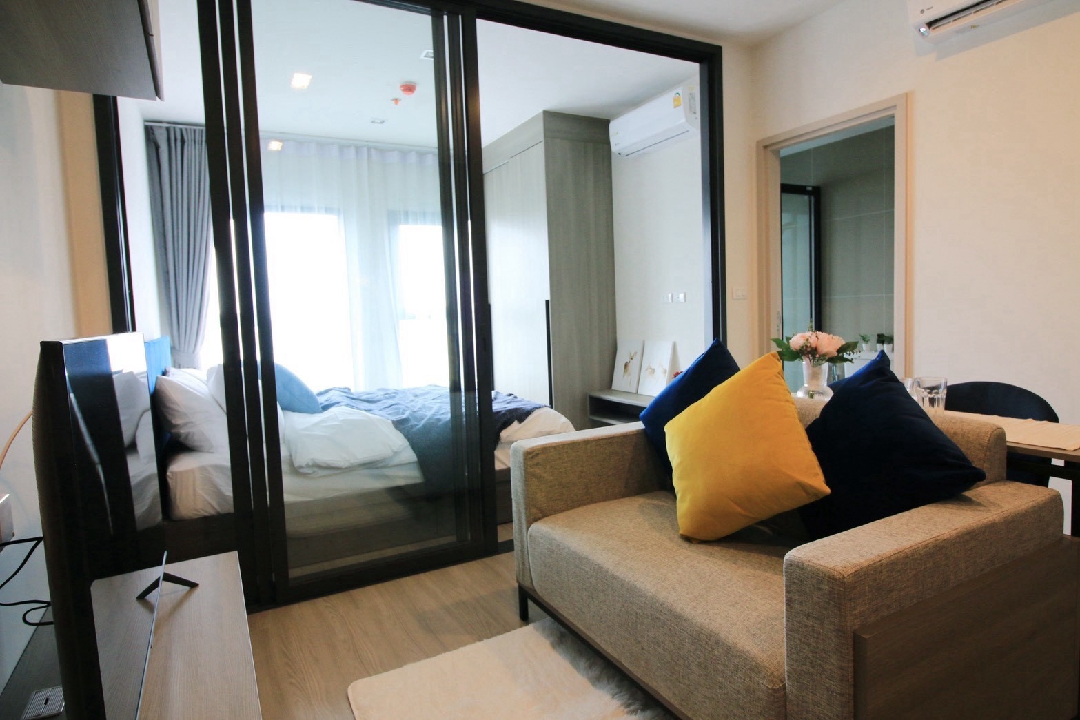 ให้เช่าคอนโด The Base Phetchaburi-Thonglor ชั้น 8 ใกล้ทองหล่อ 400 ม. ราคา 15,000 บาท/เดือน – รูปที่ 3