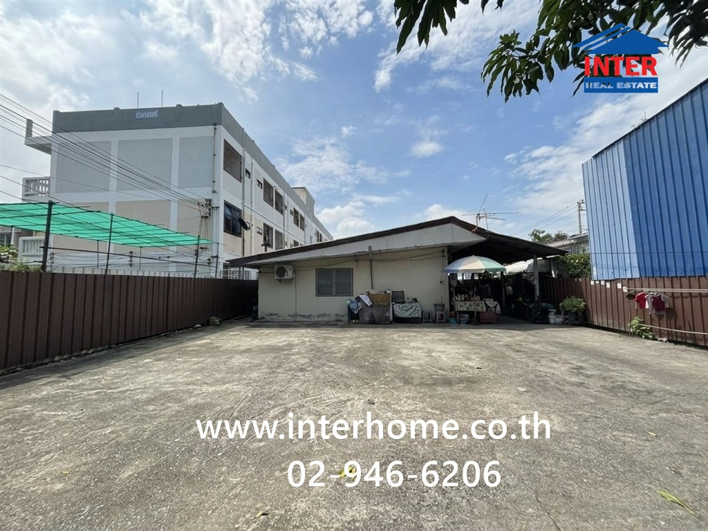 Empty land 200 sq m. Land + room for rent near Rangsit University. Nawong Pracha Phatthana Road, R.P.C. Road, Mueang Pathum Thani, Pathum Thani