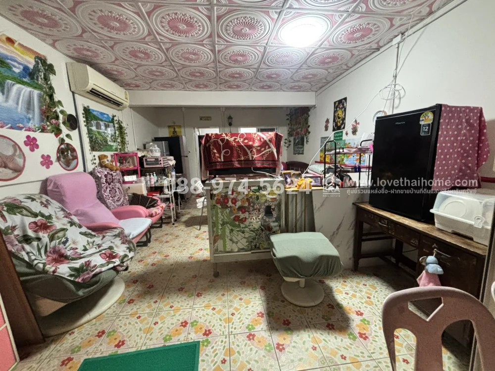 Townhouse for sale Rangsit-Khlong 9 Baan Eua-Athorn Rangsit (Khlong Kao), area 16.1 sq m, price 1.2 million (negotiable), added living room and kitchen, very good condition, project next to the main road. – รูปที่ 4