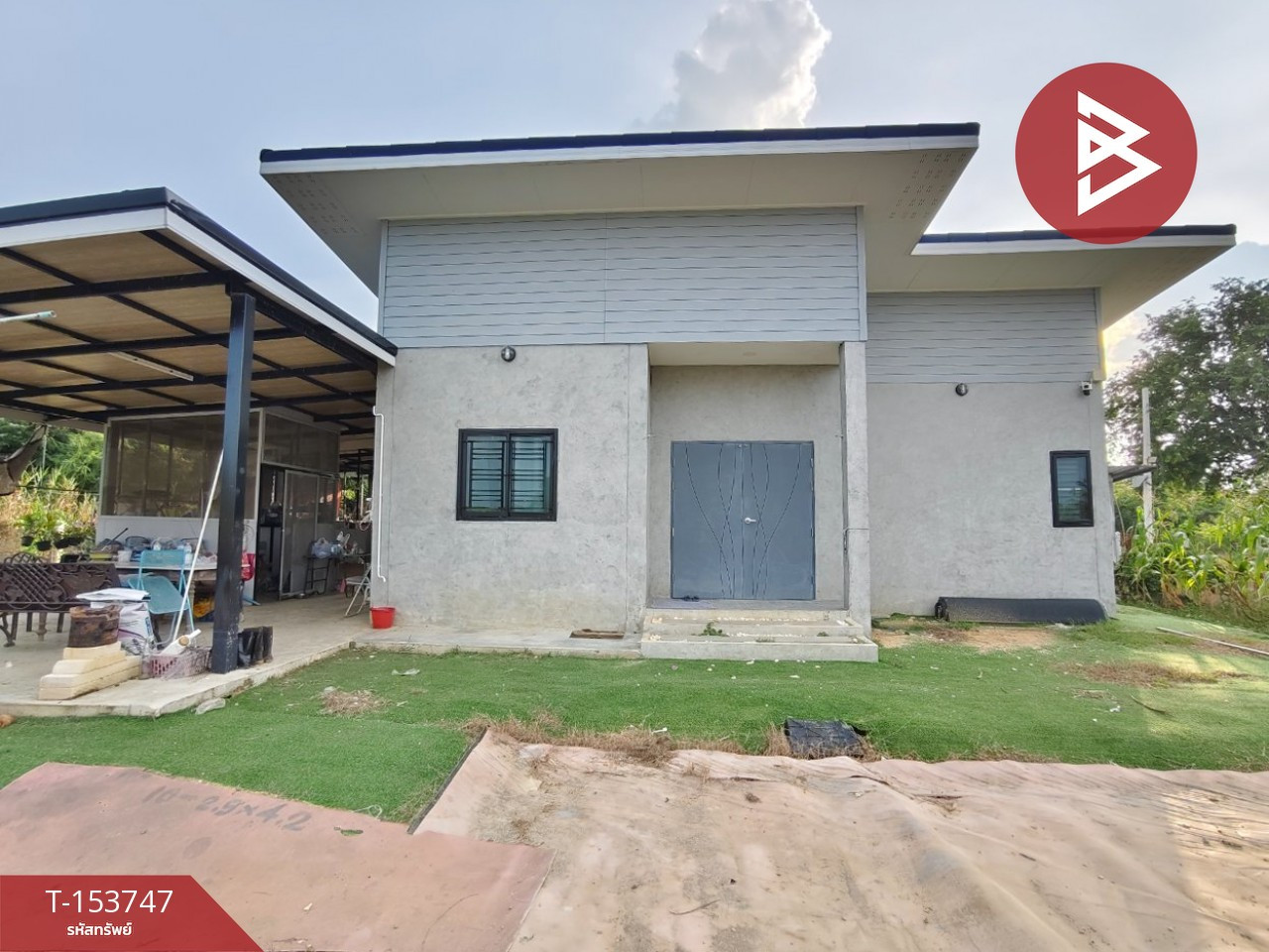 ขายบ้านเดี่ยวพร้อมที่ดิน เนื้อที่ 1 ไร่ 3 งาน 3 ตร.วา บ้านโป่ง ราชบุรี  – รูปที่ 2