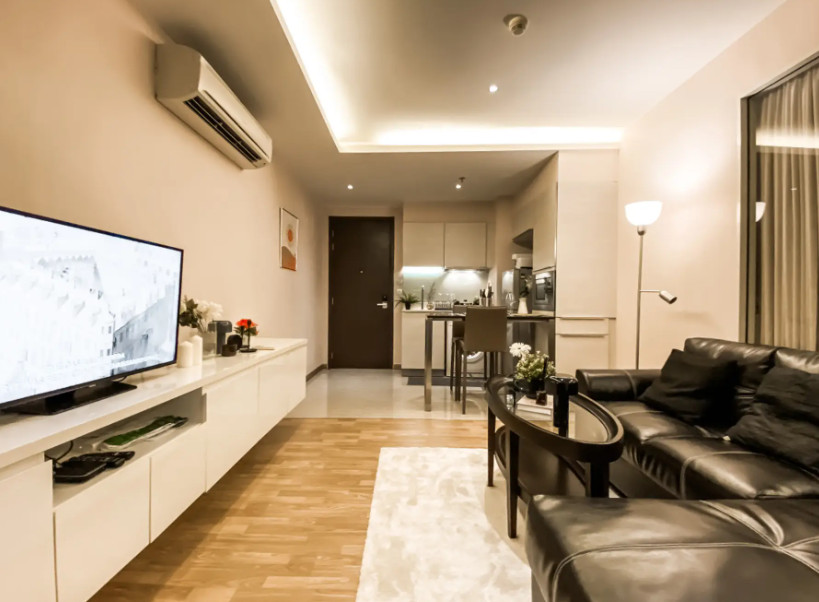 คอนโดให้เช่า สุขุมวิท 43 ราคา 39,000 บาท | H Sukhumvit 43 | 45 ตร.ม. ชั้น 11 | Wi-Fi 500 Mbps พร้อมพื้นที่ทำงาน – รูปที่ 2