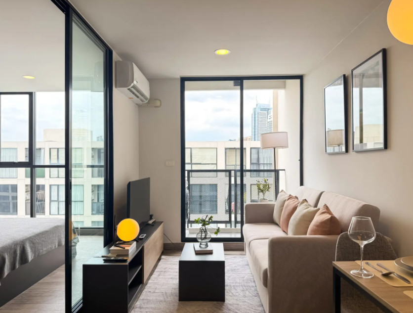 คอนโดให้เช่าเจริญนคร 24,000 บาท | FLEXI Sathon–Charoen Nakhon | 34 ตร.ม. ชั้น 8 | Wi-Fi 500+ Mbps ใกล้ BTS กรุงธนบุรี คอนโดให้เช่าเจริญนคร 24,000 บาท | FLEXI Sathon–Charoen Nakhon | 34 ตร.ม. ชั้น 8 | Wi-Fi 500+ Mbps ใกล้ BTS กรุงธนบุรี