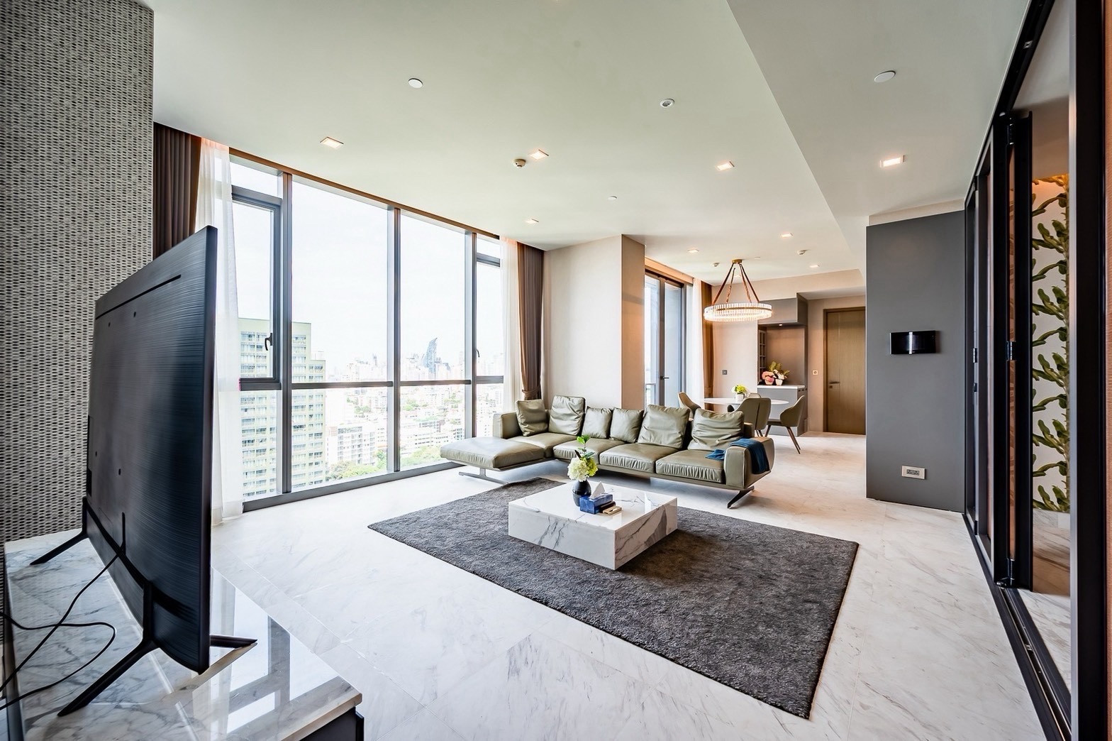 For Rent • Monument Thong Lo | 2 Bedrooms 3 Bathrooms | 19th Floor | 125.2 SQ.M. | Tel./Line 0889797878 – รูปที่ 3