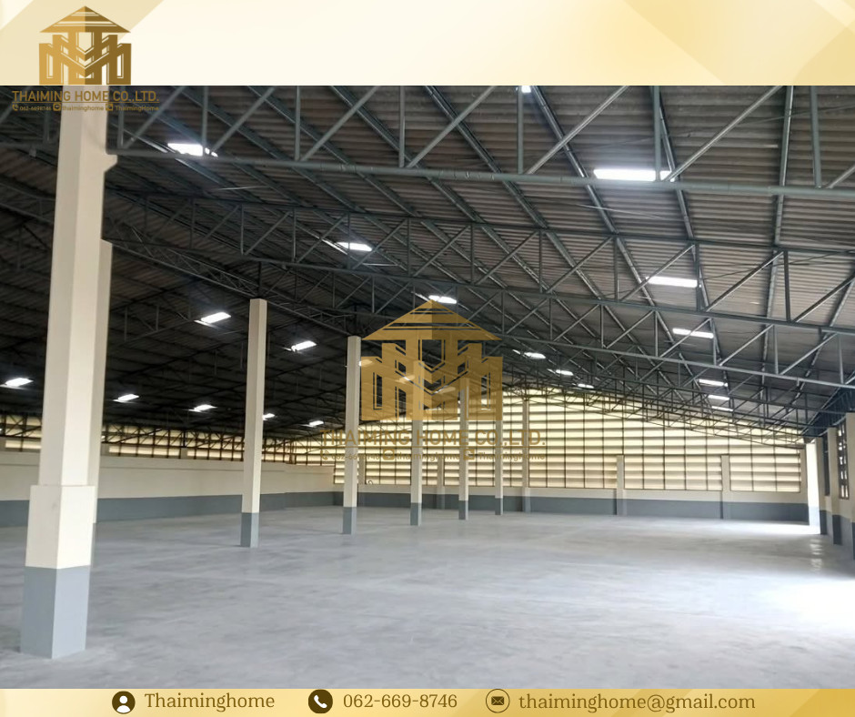 ให้เช่า โกดัง คลังสินค้า พร้อมออฟฟิศห้องพักพนักงาน 8ห้อง รวม 2,100 ตรม ลำลูกกาคลอง6 ปทุมธานี (TW8-32726) – รูปที่ 2