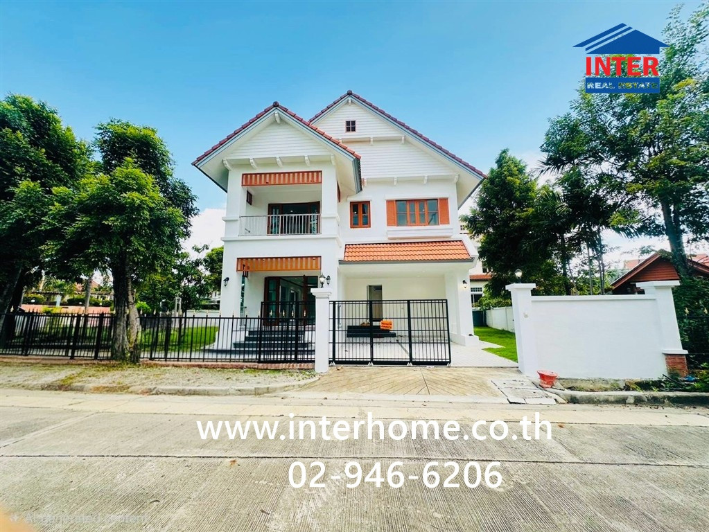 บ้านเดี่ยว 2 ชั้น 105 ตร.ว. หมู่บ้านวรารมย์ เลควิลล์ ซอยแสงใหญ่ ถนนบางพลี-ตำหรุ บางพลี สมุทรปราการ  – รูปที่ 2