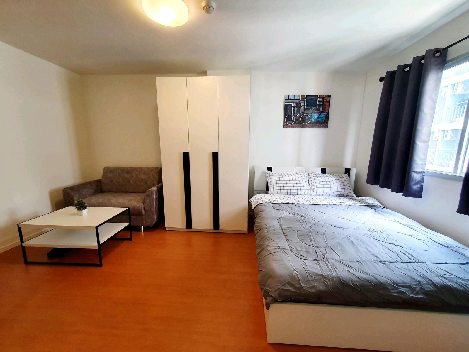 🔥 NTC Home for rent Lumpini Township Rangsit-Khlong 1 day near Future Mall, Building B8, 5th floor (5,800/mo) 22 sq m., has washing machine. – รูปที่ 4