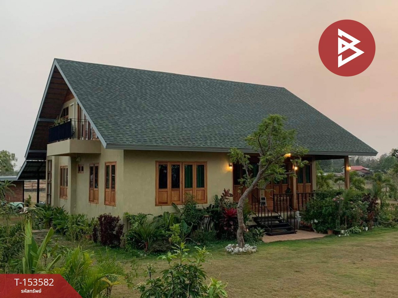 House for sale with land and cafe business, area 3 rai 3 ngan 1.5 square wah, Nong Yat, Nakhon Phanom, location next to the road. – รูปที่ 2