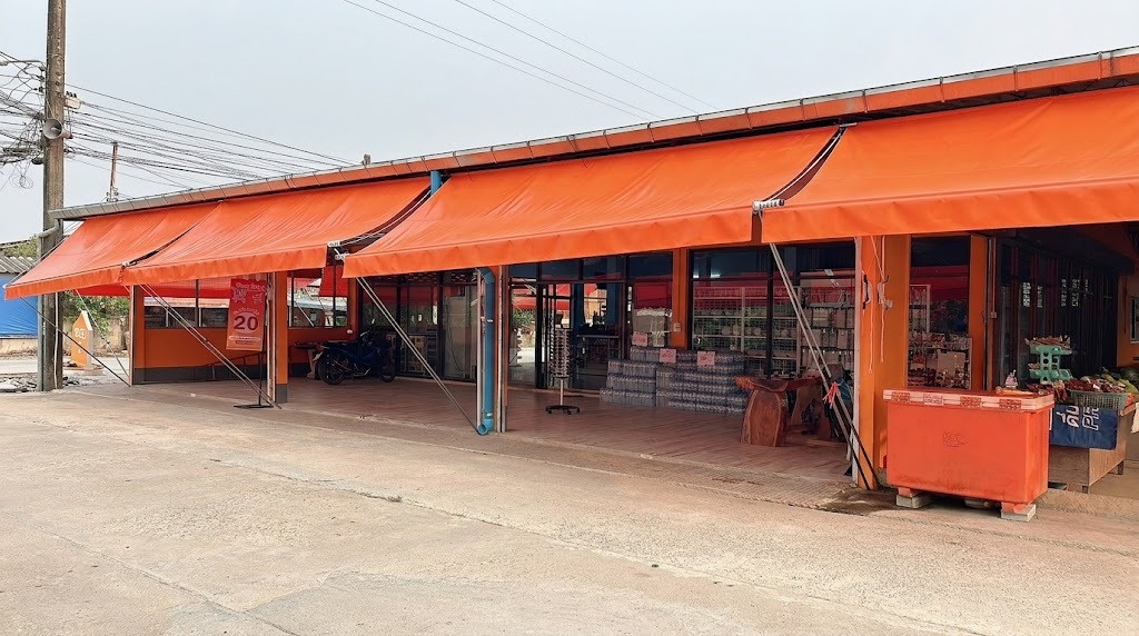 Single-storey detached house for sale with storefront and warehouse, area 211 sq m, community location, Huai Sak Subdistrict, Mueang Chiang Rai District. Newly renovated, ready for business – รูปที่ 2