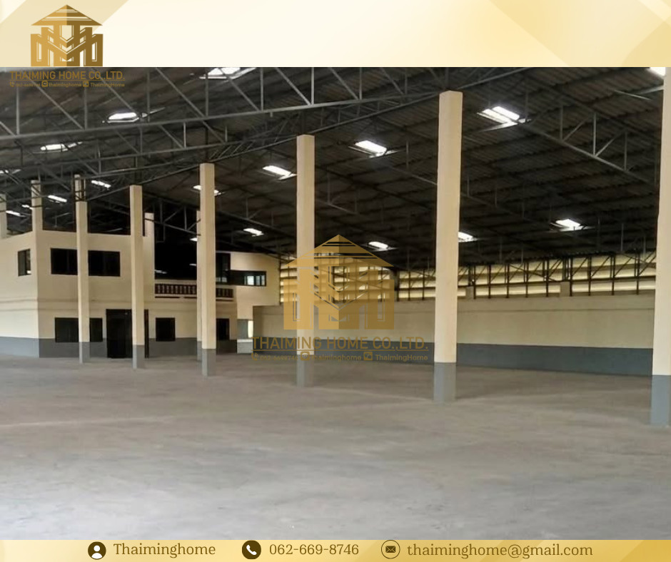 ให้เช่า โกดัง คลังสินค้า พร้อมออฟฟิศห้องพักพนักงาน 8ห้อง รวม 2,100 ตรม ลำลูกกาคลอง6 ปทุมธานี (TW8-32726) – รูปที่ 3