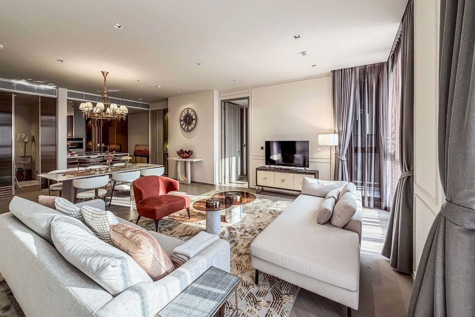 Rental : The Reserve  Sathorn, 2 Bed Plus 2 Bath , 124 sqm , Floor 20+  – รูปที่ 4