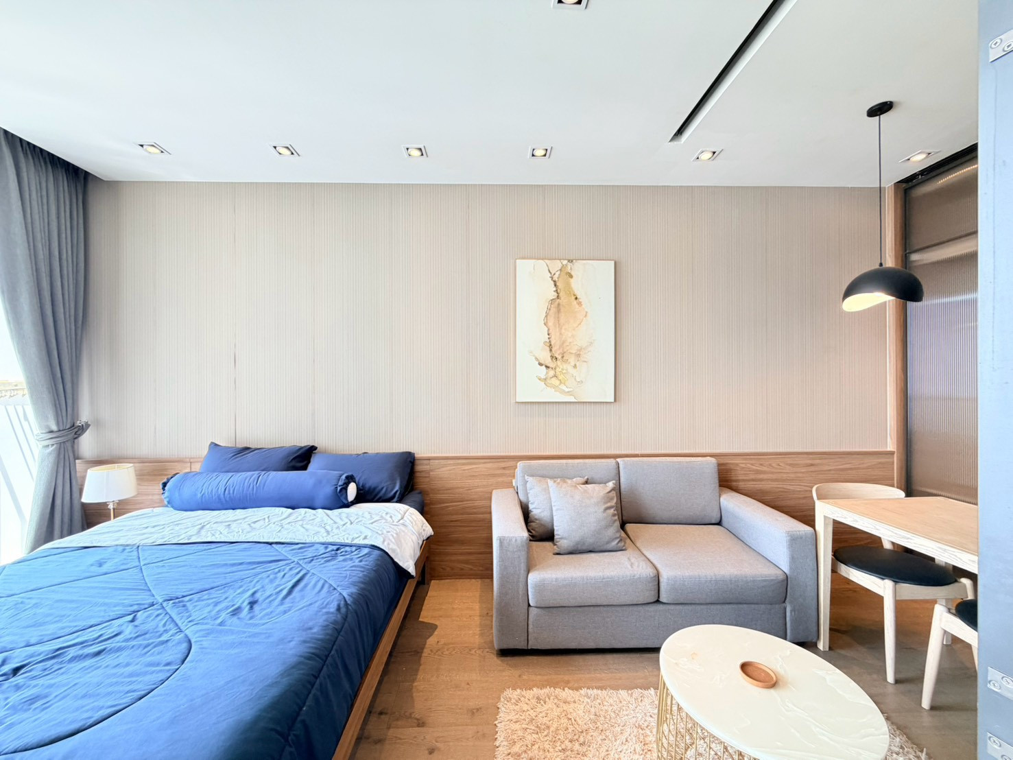 1ห้องนอน 1ห้องน้ำ ให้เช่า เฟอร์นิเจอร์ตกแต่งพร้อมอยู่ เครื่องใช้ไฟฟ้าครบ – รูปที่ 2