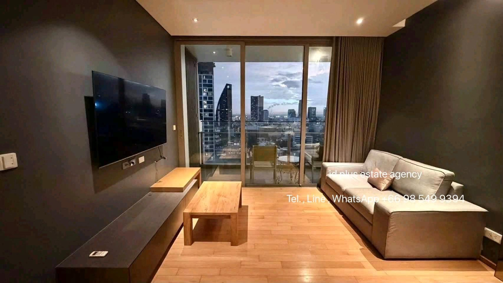Condo with Pet friendly for Rent 🐈 1 bedroom 1 bathroom for 60 sq.m Open City View On 22nd floor. fully furnished and electrical appliances. Walk 5 mins. To BTS Thonglor. Rental Only for 50,000 / M. – รูปที่ 2